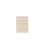 Franco rechthoekige salontafel - 35 x 25 cm - travertin look