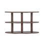 Tanaka organisch wandrek - 75 x 120 cm - mokka