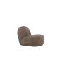 Samuel fauteuil - boucle - bruin