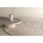 Alba ronde vloerkleed - ø200 cm - beige