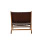 Veno fauteuil - lederlook - bruin