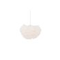Rumi ronde hanglamp - ø 30 cm - witte veren