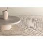 Alba ronde vloerkleed - ø200 cm - beige