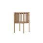 Farouk ronde bijzettafel - ø45 cm - naturel
