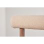Fontaine eetkamerstoel - boucle en houtlook