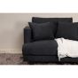 Ruma fauteuil - zwart