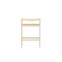 Polsty barkruk 63 cm - rattan - beige