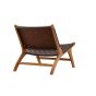 Veno fauteuil - lederlook - bruin