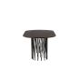 Seko deens ovale eettafel - 220 x 100 cm - mokka