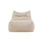 Livia loungepoef - stof - beige