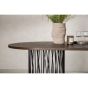 Seko deens ovale eettafel - 220 x 100 cm - mokka