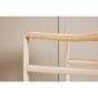 Polsty barkruk 63 cm - rattan - beige