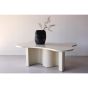 Kensuke organische salontafel - 120 x 80 cm - beige