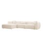 Petrova loungebank - beige