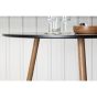 Seta ronde bistrotafel - ø90 cm - zwart
