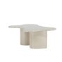 Kensuke organische salontafel - 120 x 80 cm - beige