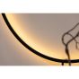 Mira ronde wandlamp - ø 100 cm - zwart
