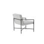 Nara fauteuil - velvet - grijs