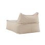 Livia loungepoef - stof - beige