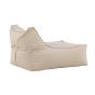 Livia loungepoef - stof - beige