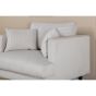 Ruma fauteuil - ribstof - beige