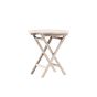 Youssef ronde tuintafel - Ø70 cm - naturel