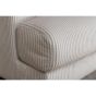 Ruma fauteuil - ribstof - beige