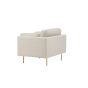 Sino fauteuil - ribstof - lichtgrijs