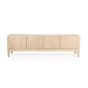 Tv-meubel Harvey - eikenhout - 170 cm