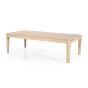 Salontafel Harvey - eikenhout - 120x60 cm