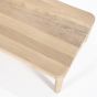 Salontafel Harvey - eikenhout - 120x60 cm