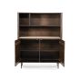 Boekenkast Lio klein - Mango hout & travertin