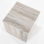 Vierkante bijzettafel Vince - marmer - 30,5x30,5 cm