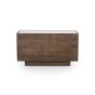 Salontafel Hazel - mangohout & marmer - 79x35 cm