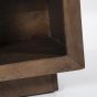 Salontafel Hazel - mangohout & marmer - 79x35 cm