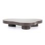 Organische salontafel Bobbie - 150x110 cm - bruin