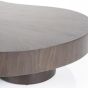 Organische salontafel Bobbie - 150x110 cm - bruin