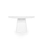 Ronde eettafel Elin - ø130x76 cm - wit
