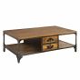 Basto salontafel - 135 cm - bruin