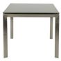 XL master tafel zwart glas