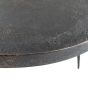 Bounds bijzettafel XL hout/metaal antique goud