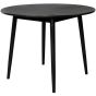 Farsund eettafel 100 cm zwart