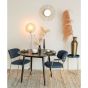 Farsund eettafel zwart