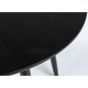 Farsund eettafel zwart
