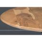 Eettafel Oslo Rond Naturel 130 cm - Outlet A