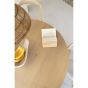 Deens ovale eettafel Nola - eikenhout - 130x76 cm