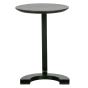 Bijzettafel Floor Hout/Metaal Zwart
