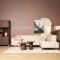 MySofa Floris 2,5 zits + Divan rechts - beige velvet