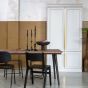 Eettafel Guild Naturel Met Zwart Onderstel