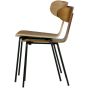 Houten Stoel Form Met Metalen Poot